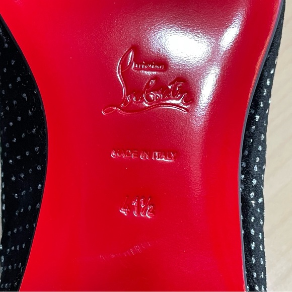 Christian Louboutin Greggryrocks Velvet Oxford 41.5 US 8.5 NWB - Picture 7 of 8
